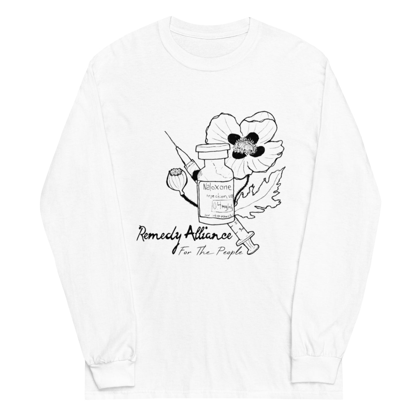 Poppy and Naloxone Long Sleeve Shirt