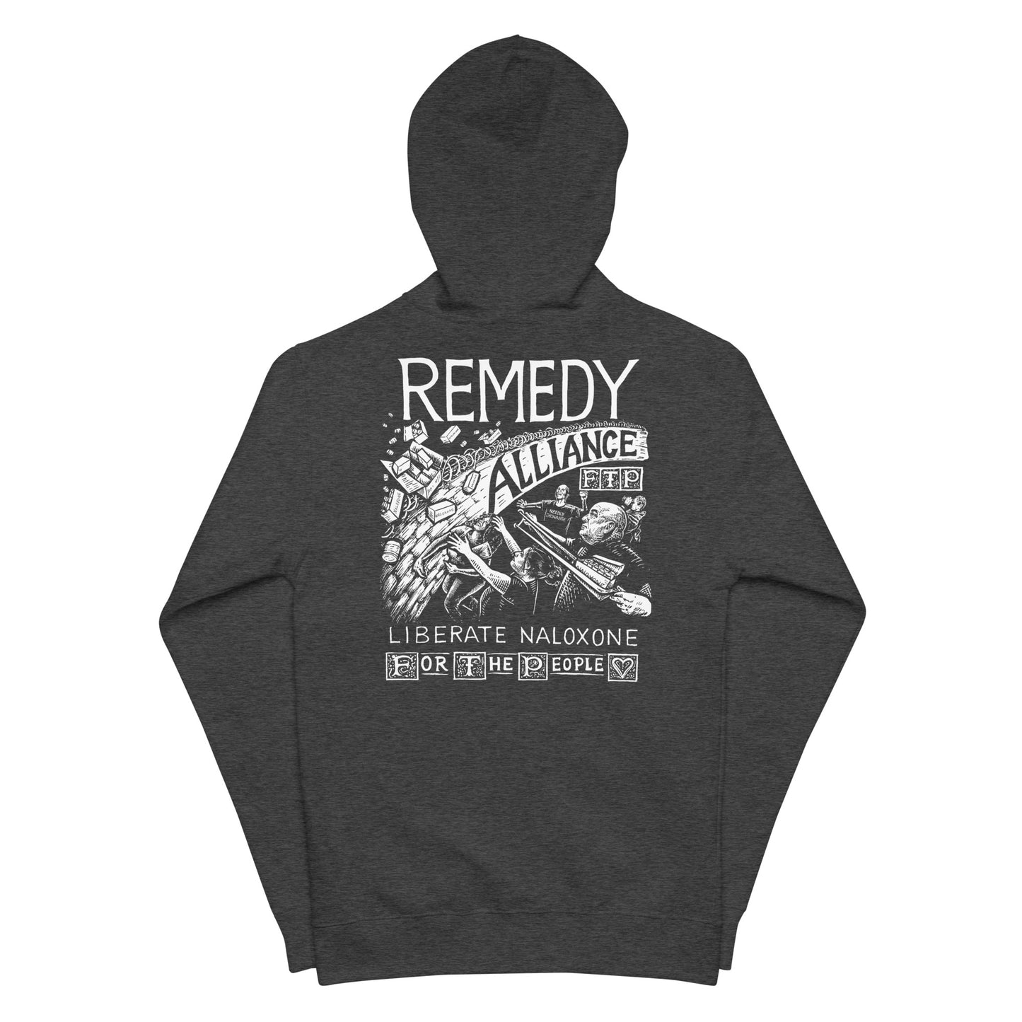 Liberate Naloxone Zip-up hoodie