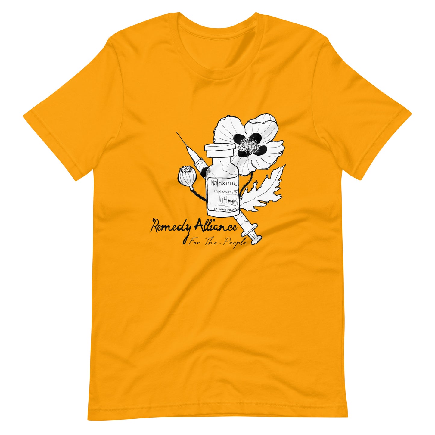 Poppy and Naloxone t-shirt