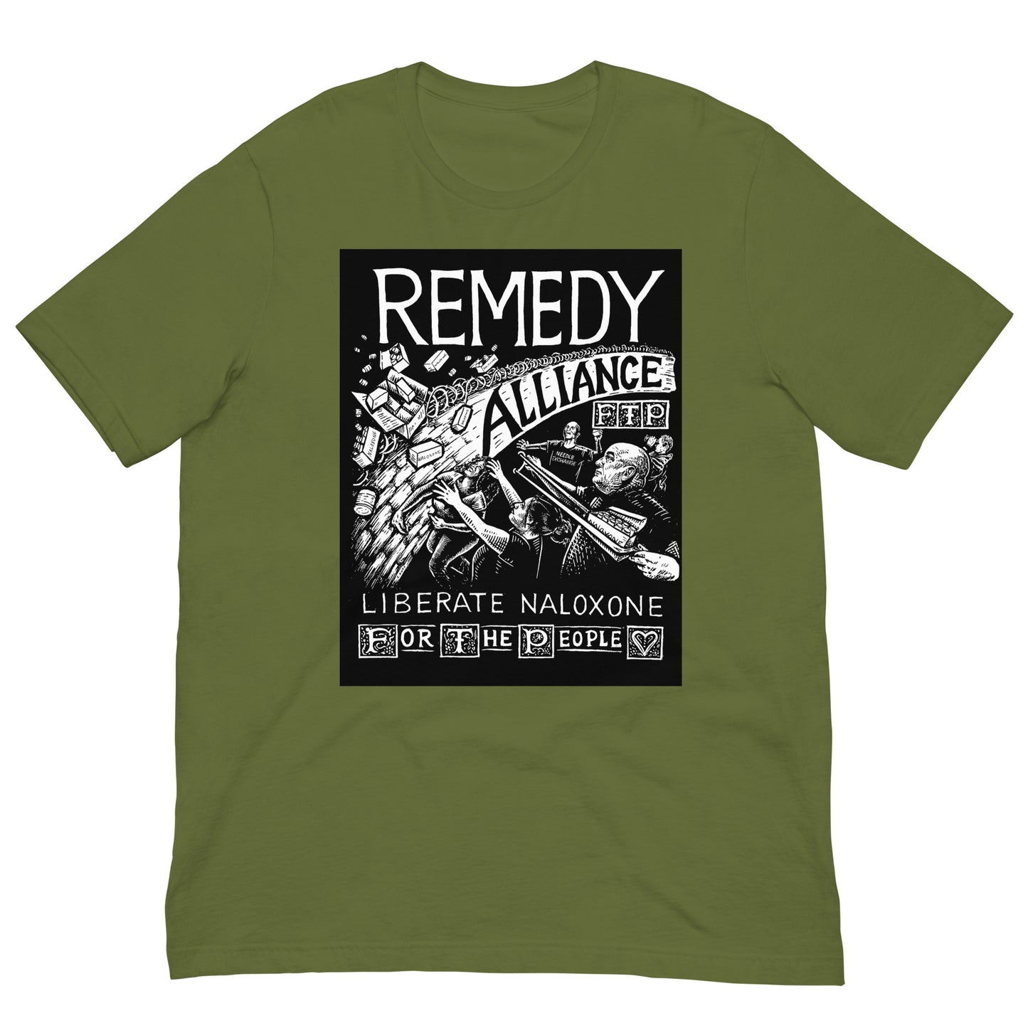 Liberate Naloxone t-shirt