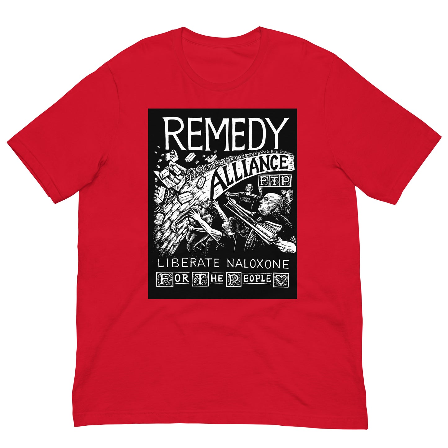 Liberate Naloxone t-shirt